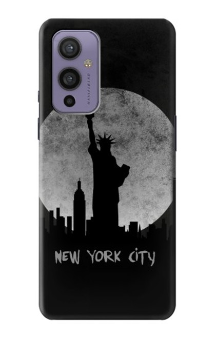 W3097 La ville de New York Etui Coque Housse et Flip Housse Cuir pour OnePlus 9