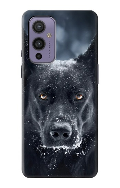 W3168 Berger Allemand Chien Noir Etui Coque Housse et Flip Housse Cuir pour OnePlus 9