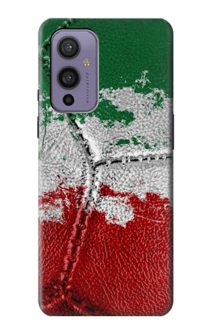 W3318 Italie Drapeau graphique Football Millésime Etui Coque Housse et Flip Housse Cuir pour OnePlus 9