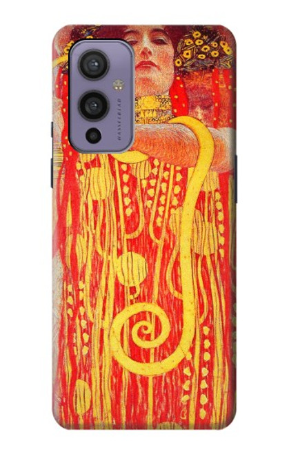 W3352 Gustav Klimt Médecine Etui Coque Housse et Flip Housse Cuir pour OnePlus 9