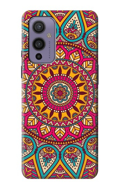 W3694 Modèle d'art hippie Etui Coque Housse et Flip Housse Cuir pour OnePlus 9