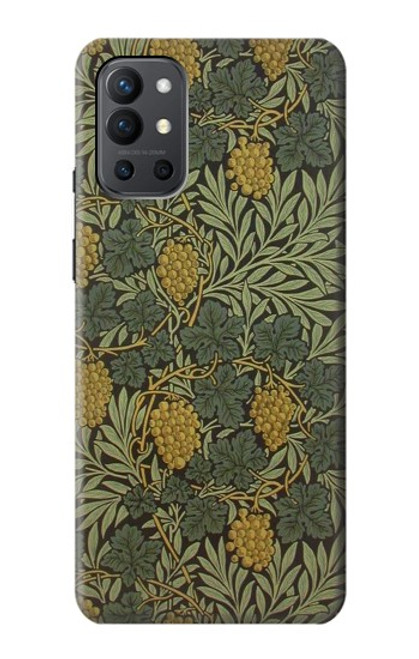 W3662 William Morris Vine Pattern Etui Coque Housse et Flip Housse Cuir pour OnePlus 9R