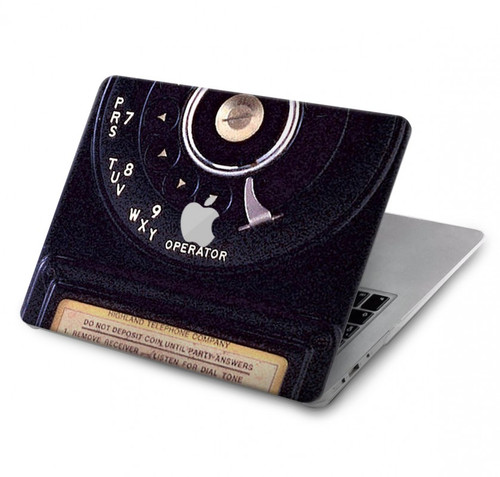 W0086 Vintage téléphone Etui Coque Housse pour MacBook 12″ - A1534