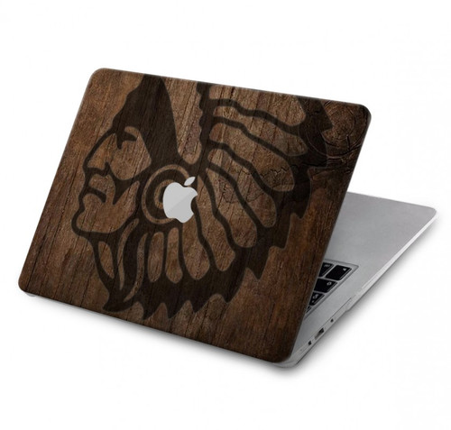 W3443 Tête indienne Etui Coque Housse pour MacBook 12″ - A1534