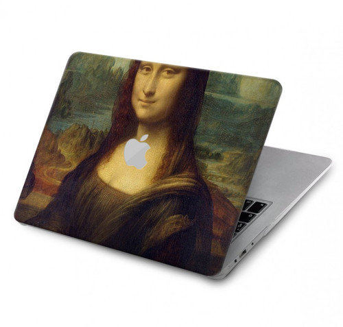 W3038 Peinture Mona Lisa Da Vinci Etui Coque Housse pour MacBook Air 13″ - A1369, A1466