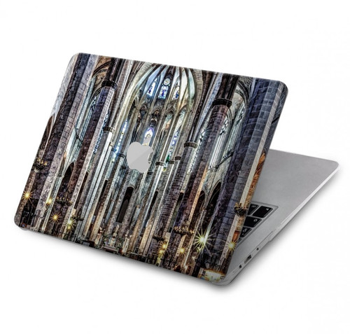 W3210 Santa Maria Del Mar Cathedral Etui Coque Housse pour MacBook Air 13″ - A1369, A1466