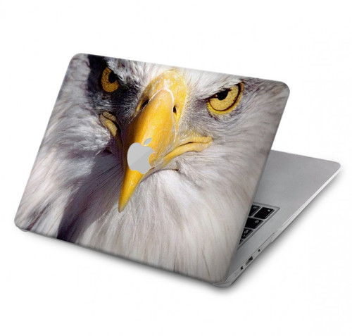 W0854 Aigle américain Etui Coque Housse pour MacBook Air 13″ - A1932, A2179, A2337