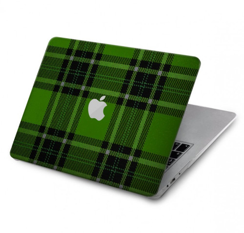W2373 Motif vert Tartan Etui Coque Housse pour MacBook Air 13″ - A1932, A2179, A2337