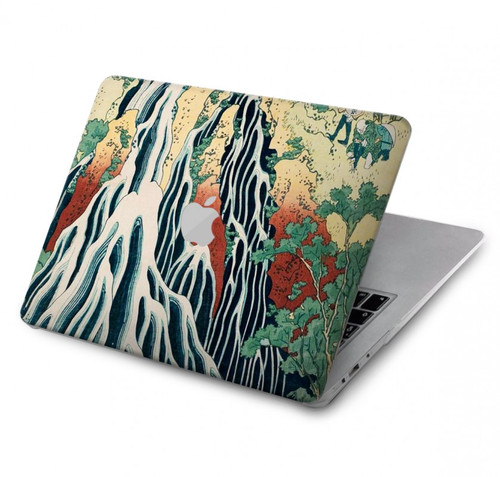 W2491 Hokusai Kirifuri Cascade à Kurokami Etui Coque Housse pour MacBook Pro 16″ - A2141