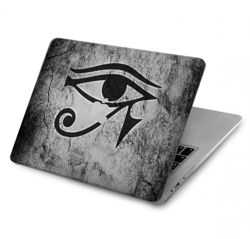 W3108 Égyptien ancien Soleil d'Horus Oeil Etui Coque Housse pour MacBook Pro 16″ - A2141
