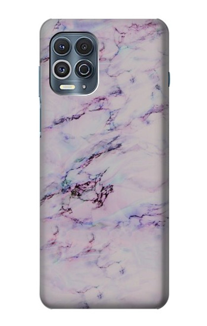 W3215 Transparente marbre rose Etui Coque Housse et Flip Housse Cuir pour Motorola Edge S