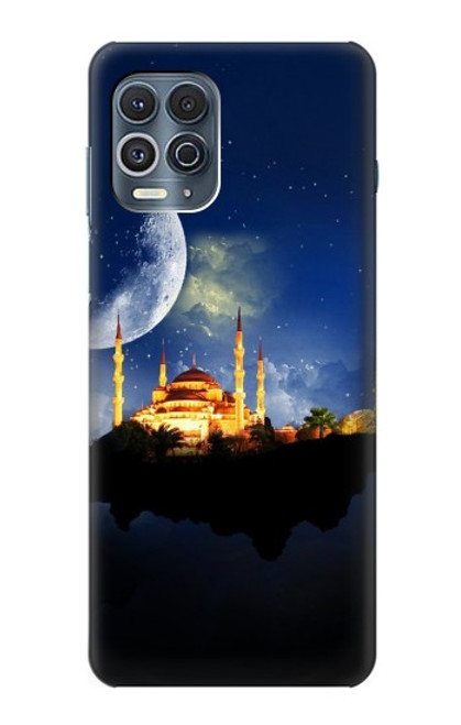W3506 islamique Ramadan Etui Coque Housse et Flip Housse Cuir pour Motorola Edge S