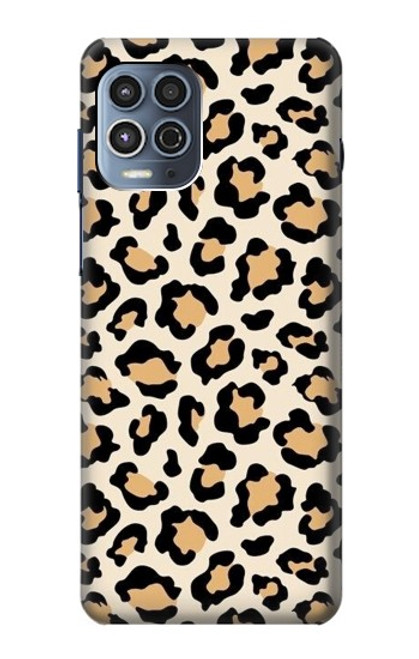 W3374 Motif mode continu Léopard Etui Coque Housse et Flip Housse Cuir pour Motorola Moto G100