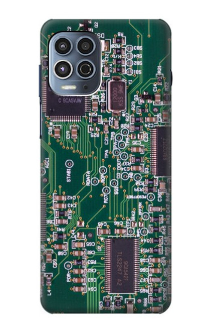 W3519 Electronique Circuit Board graphique Etui Coque Housse et Flip Housse Cuir pour Motorola Moto G100