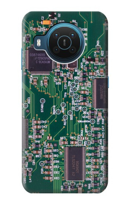 W3519 Electronique Circuit Board graphique Etui Coque Housse et Flip Housse Cuir pour Nokia X20