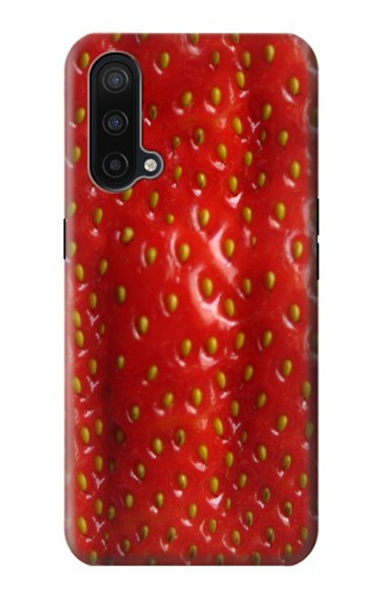 W2225 fraise Etui Coque Housse et Flip Housse Cuir pour OnePlus Nord CE 5G