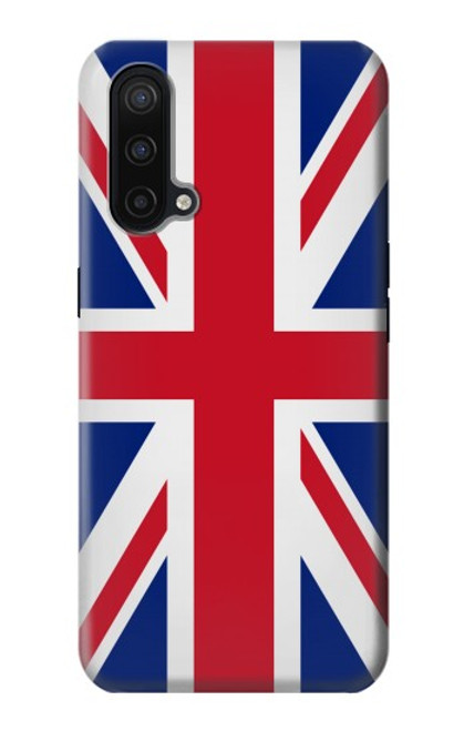 W3103 Drapeau du Royaume-Uni Etui Coque Housse et Flip Housse Cuir pour OnePlus Nord CE 5G