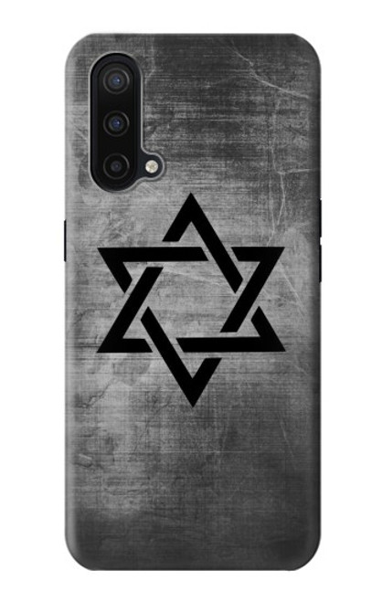 W3107 Judaïsme étoile de David Symbole Etui Coque Housse et Flip Housse Cuir pour OnePlus Nord CE 5G