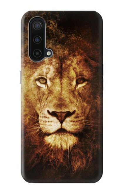 W3182 Lion Etui Coque Housse et Flip Housse Cuir pour OnePlus Nord CE 5G