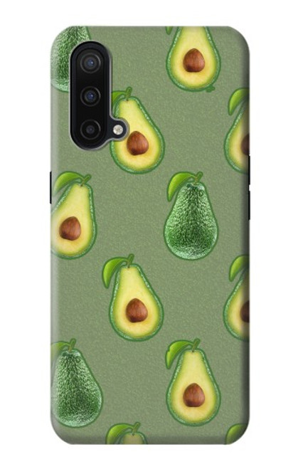 W3285 Motif d'avocat Etui Coque Housse et Flip Housse Cuir pour OnePlus Nord CE 5G