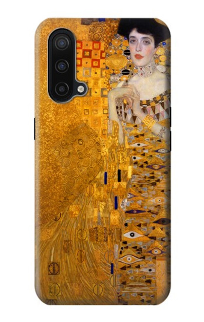 W3332 Gustav Klimt Adele Bloch Bauer Etui Coque Housse et Flip Housse Cuir pour OnePlus Nord CE 5G