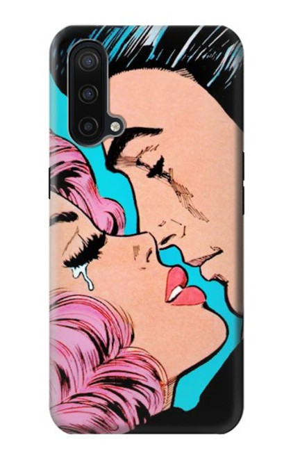 W3469 Pop Art Etui Coque Housse et Flip Housse Cuir pour OnePlus Nord CE 5G