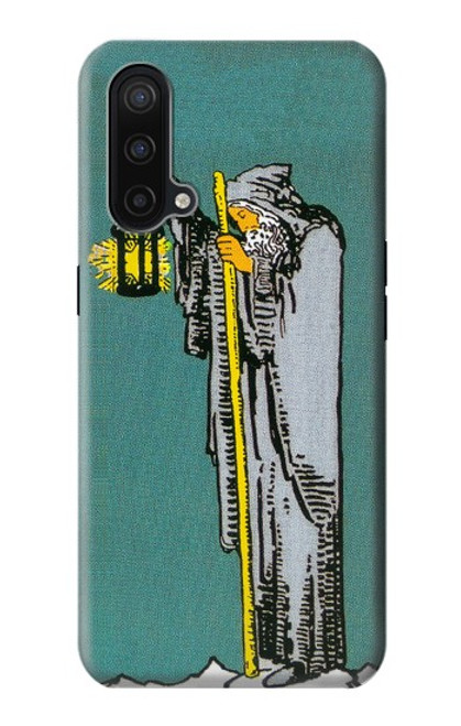 W3741 Carte de tarot l'ermite Etui Coque Housse et Flip Housse Cuir pour OnePlus Nord CE 5G