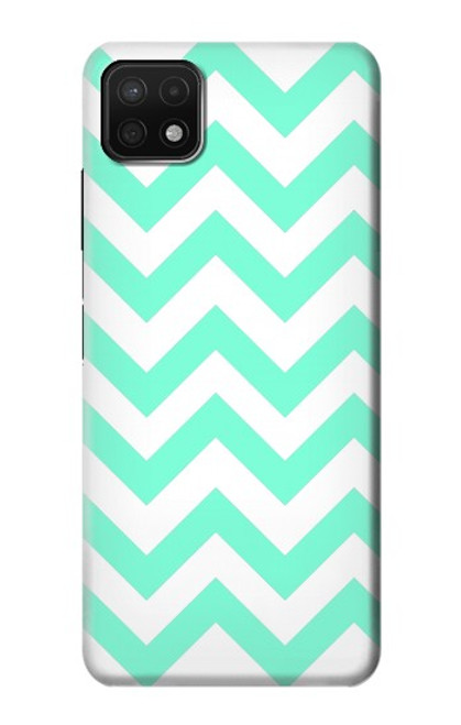 W1723 Monnaie Chevron Zigzag Etui Coque Housse et Flip Housse Cuir pour Samsung Galaxy A22 5G