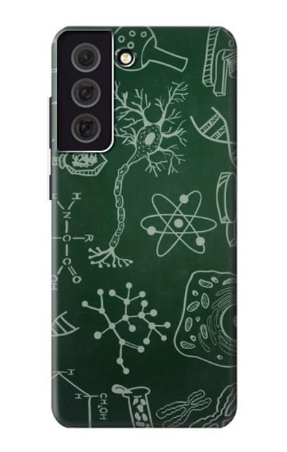 W3211 Sciences Conseil Vert Etui Coque Housse et Flip Housse Cuir pour Samsung Galaxy S21 FE 5G