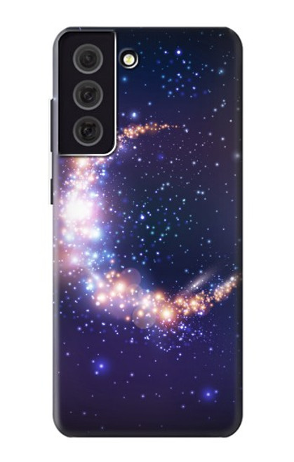 W3324 Croissant de lune Galaxie Etui Coque Housse et Flip Housse Cuir pour Samsung Galaxy S21 FE 5G