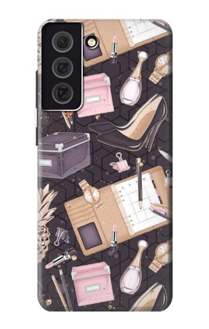 W3448 Mode Etui Coque Housse et Flip Housse Cuir pour Samsung Galaxy S21 FE 5G