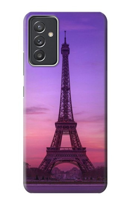 W3447 Paris Eiffel Le coucher du soleil Etui Coque Housse et Flip Housse Cuir pour Samsung Galaxy Quantum 2