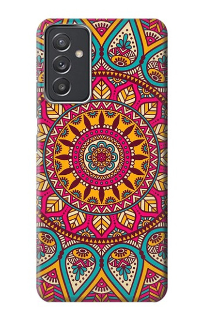 W3694 Modèle d'art hippie Etui Coque Housse et Flip Housse Cuir pour Samsung Galaxy Quantum 2
