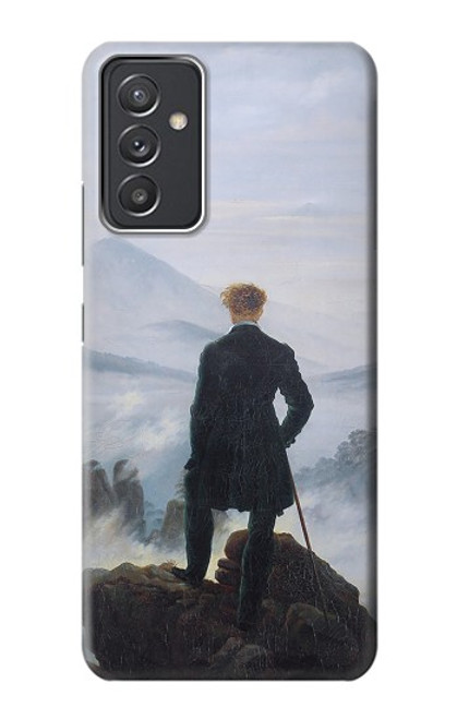 W3789 Wanderer above the Sea of Fog Etui Coque Housse et Flip Housse Cuir pour Samsung Galaxy Quantum 2