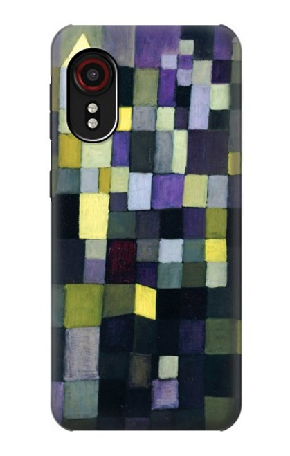 W3340 Architecture Paul Klee Etui Coque Housse et Flip Housse Cuir pour Samsung Galaxy Xcover 5