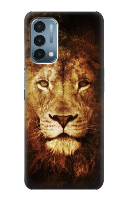 W3182 Lion Etui Coque Housse et Flip Housse Cuir pour OnePlus Nord N200 5G