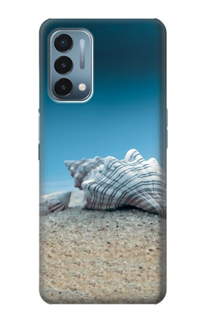 W3213 Coquilles de mer sous la mer Etui Coque Housse et Flip Housse Cuir pour OnePlus Nord N200 5G