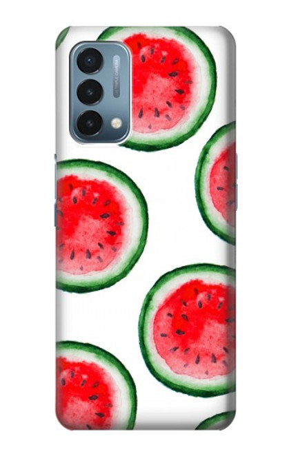 W3236 Motif melon d'eau Etui Coque Housse et Flip Housse Cuir pour OnePlus Nord N200 5G