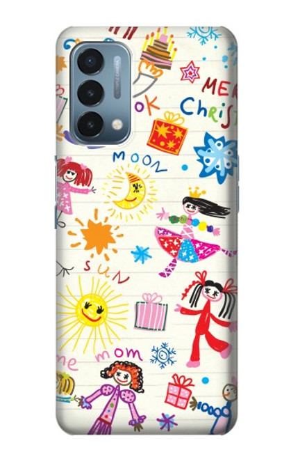 W3280 Dessin enfants Etui Coque Housse et Flip Housse Cuir pour OnePlus Nord N200 5G