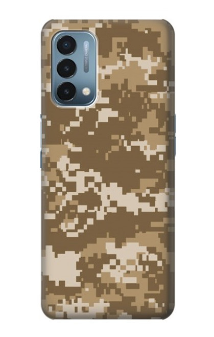 W3294 Armée Tan Coyote Camo Désert Camouflage Etui Coque Housse et Flip Housse Cuir pour OnePlus Nord N200 5G