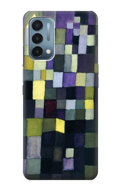 W3340 Architecture Paul Klee Etui Coque Housse et Flip Housse Cuir pour OnePlus Nord N200 5G