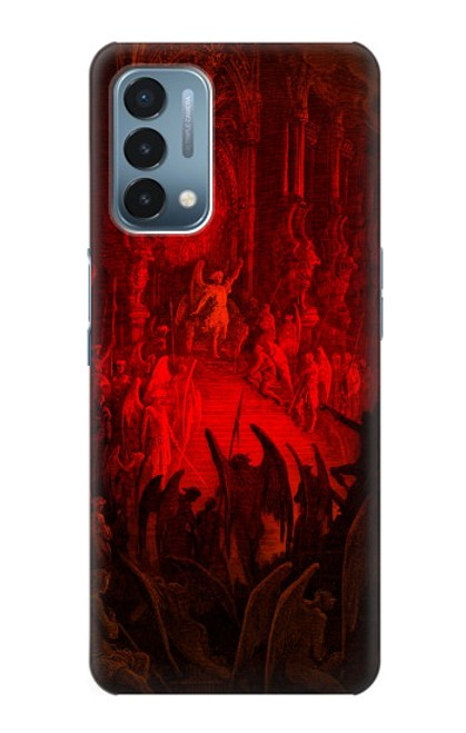 W3583 Paradis perdu Satan Etui Coque Housse et Flip Housse Cuir pour OnePlus Nord N200 5G