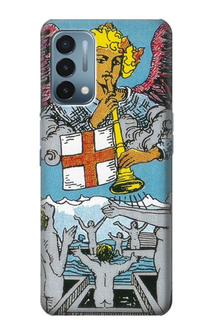 W3743 Carte de tarot le jugement Etui Coque Housse et Flip Housse Cuir pour OnePlus Nord N200 5G