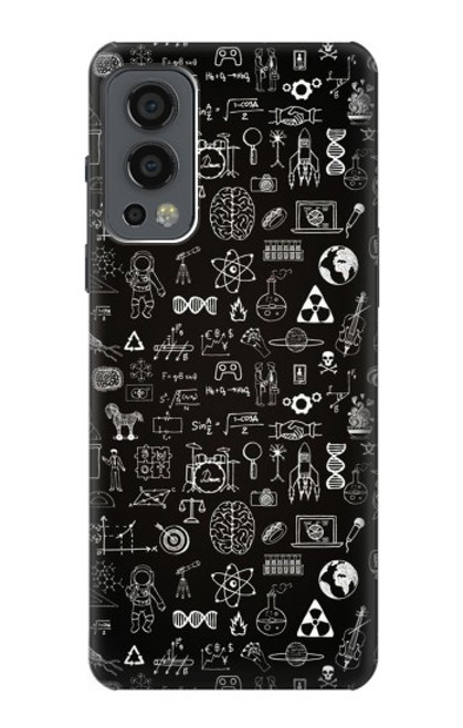 W3426 Noirboard sciences Etui Coque Housse et Flip Housse Cuir pour OnePlus Nord 2 5G