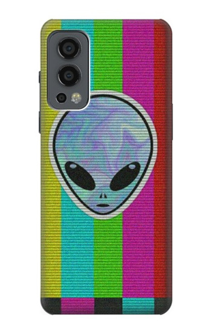 W3437 Extraterrestre Aucun signal Etui Coque Housse et Flip Housse Cuir pour OnePlus Nord 2 5G