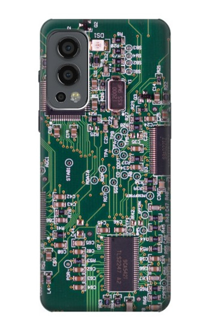 W3519 Electronique Circuit Board graphique Etui Coque Housse et Flip Housse Cuir pour OnePlus Nord 2 5G