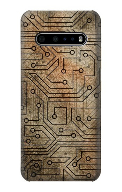 W3812 Conception d'impression PCB Etui Coque Housse et Flip Housse Cuir pour LG V60 ThinQ 5G