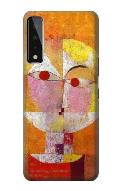 W3811 Paul Klee Senecio Homme Tête Etui Coque Housse et Flip Housse Cuir pour LG Stylo 7 5G