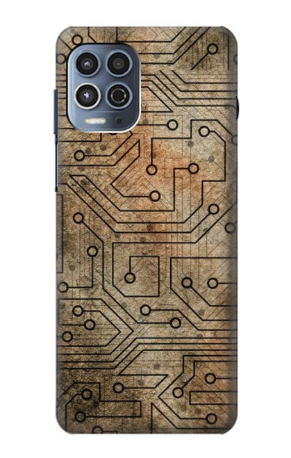 W3812 Conception d'impression PCB Etui Coque Housse et Flip Housse Cuir pour Motorola Moto G100