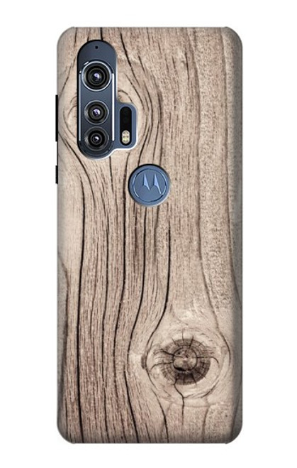 W3822 Graphique de la texture du bois imprimé Etui Coque Housse et Flip Housse Cuir pour Motorola Edge+